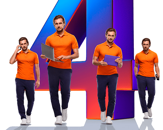 Великолепная четверка Ростелеком в село Вершино-Рыбное (Красноярский край)